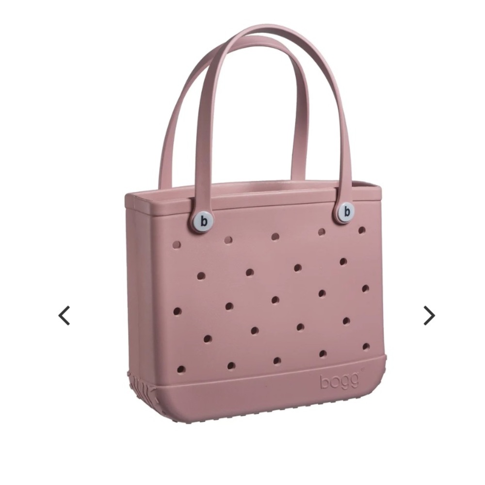 BOGG BAG Rose Pink Perforated Tote with Dual Handles